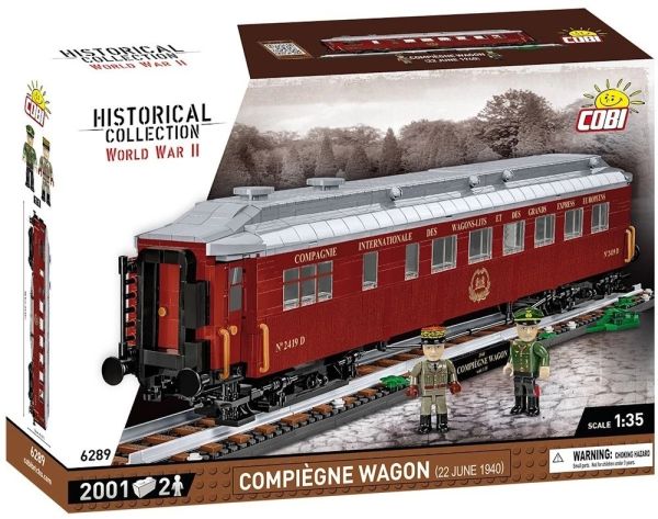 COB6289 - Compiègne Railcar, June 22, 1940 - 2001 Pieces - 1
