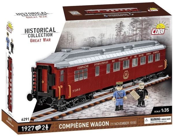 COB6291 - Compiègne Railcar, November 11, 1918 - 1927 Pieces - 1