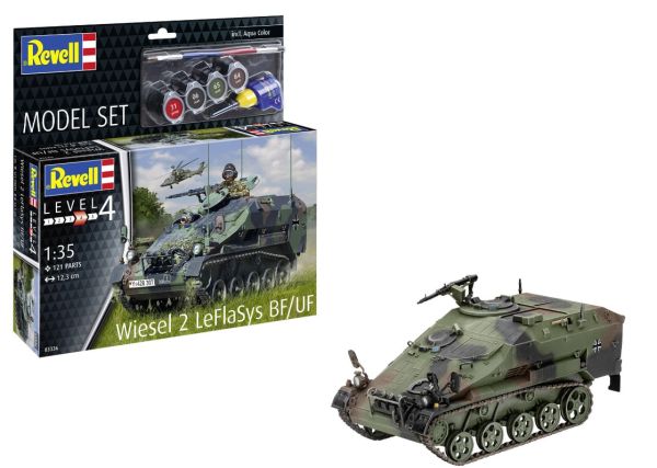 REV63336 - MODEL SET - WIESEL 2 LeFlaSys BF/UF with paint to assemble - 1