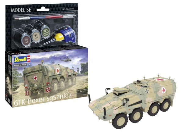 REV63362 - MODEL SET - GTX Boxer sgSanKfz to assemble with paint - 1