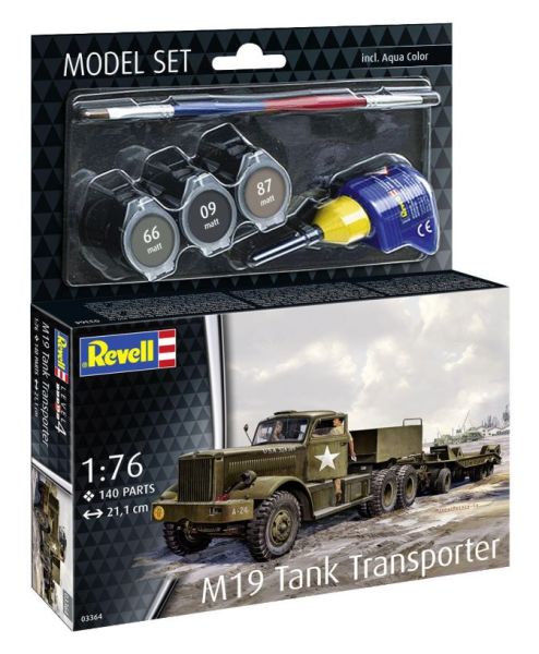 REV63364 - MODEL SET - M19 tank transporter to assemble with paint - 1