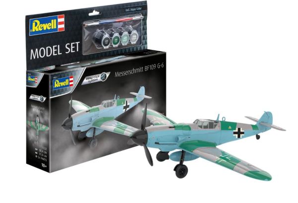 REV63653 - MODEL SET - MESSERSCHMITT BF190G-6 to assemble with paint - 1