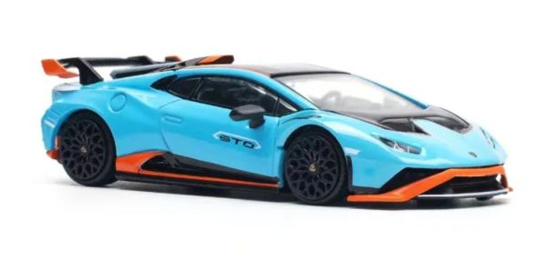 PR640110 - LAMBORGHINI Huracan STO Blue and Orange - 1