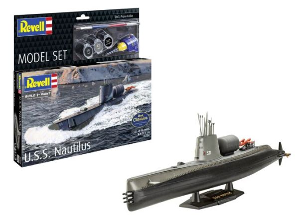 REV65184 - MODEL SET - USS Nautilus to assemble and paint - 1
