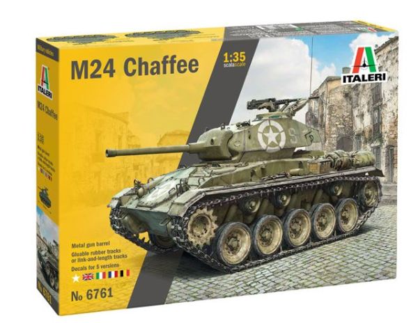 ITA6761 - M24 Chaffee tank to assemble and paint - 1