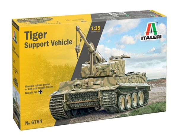 ITA6764 - Tiger military support vehicle to assemble and paint - 1