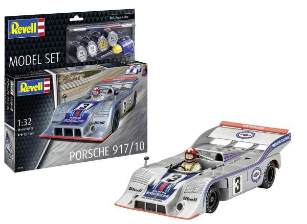 REV67738 - MODEL SET - PORSCHE 917/10 1972 #3 to assemble with paint - 1