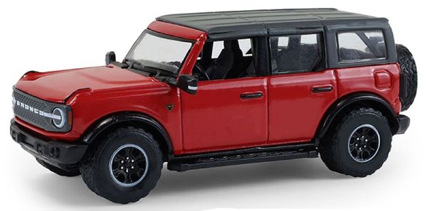 GREEN68070-C - FORD Bronco 2024 red from the SHOWROOM FLOOR series in blister pack - 1