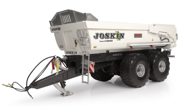 UH6814 - JOSKIN Trans KTP 22/50 tipper trailer, white version - Limited to 1000 units. - 1