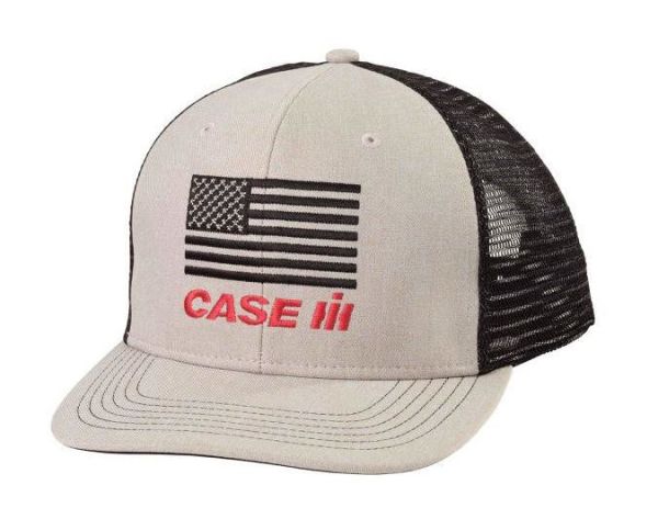 694712 - CASE IH Beige Cap with Black Mesh Back - 1