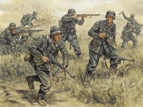 ITA6033 - German infantry to paint - 1