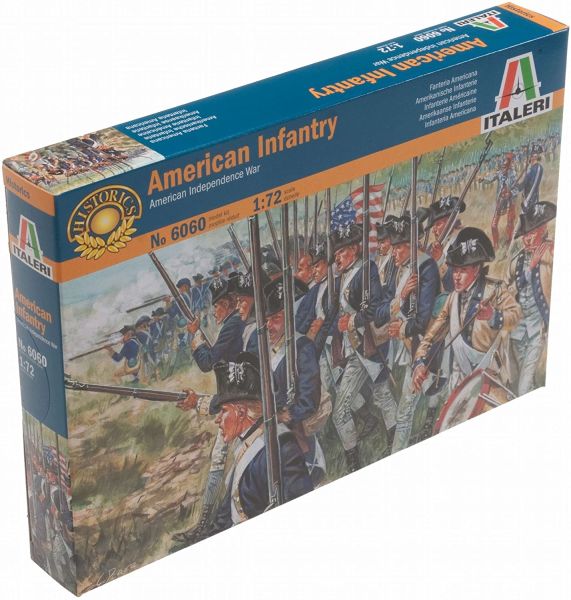 ITA6060 - American infantry of 1775 to paint - 1