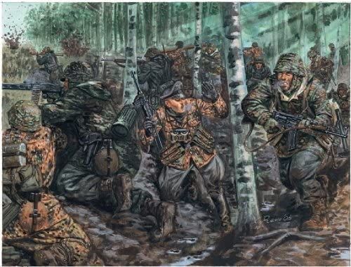 ITA6068 - German elite troops to paint - 1