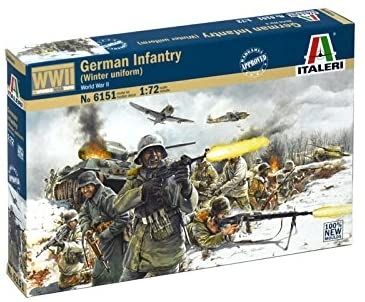 ITA6151 - German infantry (winter uniform) to paint - 1