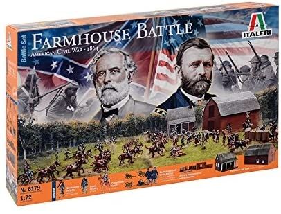 ITA6179 - Farm Battle - American Civil War 1864 - Build & Paint Battle Set - 1