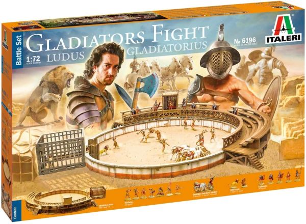 ITA6196 - Arena and Gladiators to assemble and paint - 1