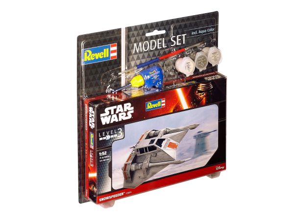 REV63604 - Model Set Snowspeeder STAR WARS with painting to assemble - 1