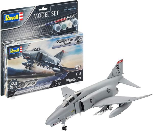 REV63651 - Model Set Airplane F-4E Phantom with painting to assemble - 1