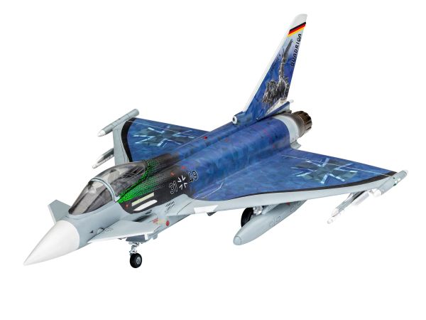 REV63843 - Eurofighter Luftwaffe 2020 Quadriga fighter plane to assemble and paint - 1