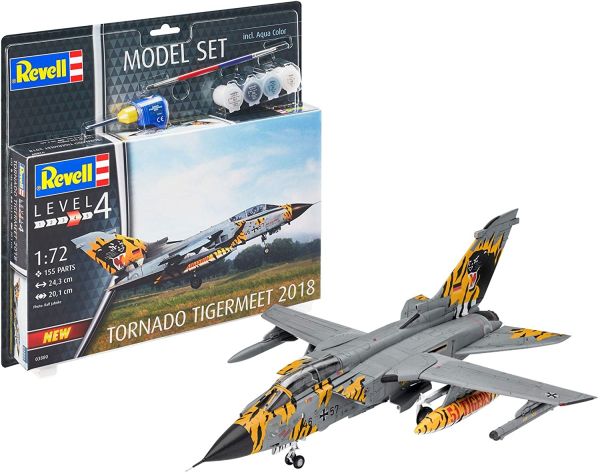 REV63880 - Model set Tornado ECR Tigermeet 2018 with painting to assemble - 1