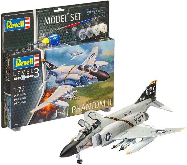 REV63941 - Model set F-4J Phantom II with painting to assemble - 1