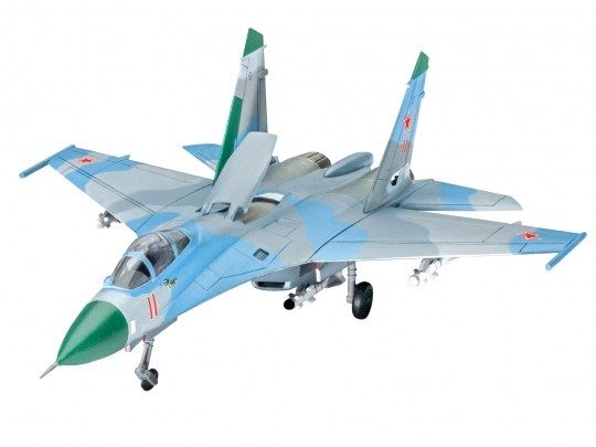 REV63948 - Model Set Su-27 Flanker with painting to assemble - 1
