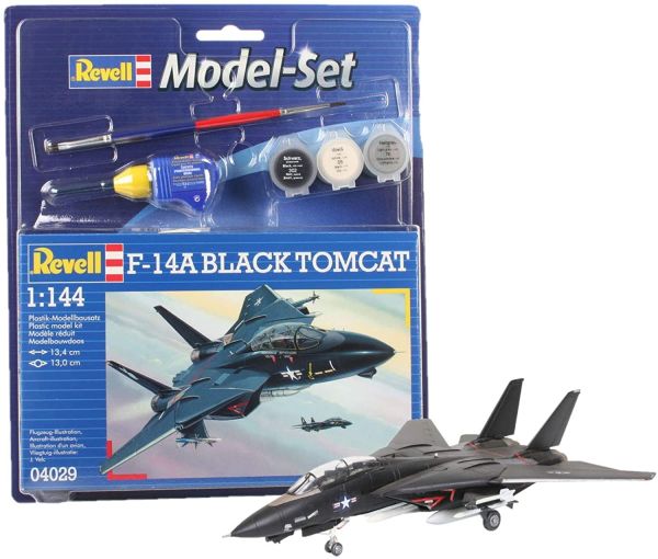 REV64029 - Model set F-14A Black Tomcat with painting to assemble - 1