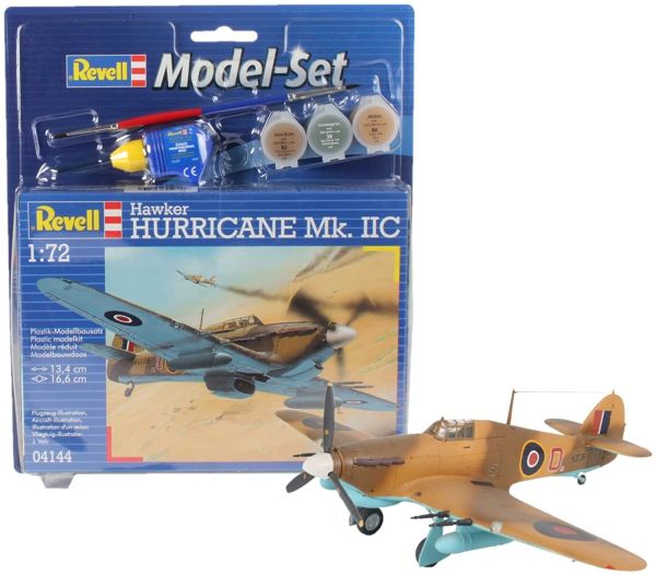 REV64144 - Model set Hawker Hurricane Mk.II with painting to assemble - 1