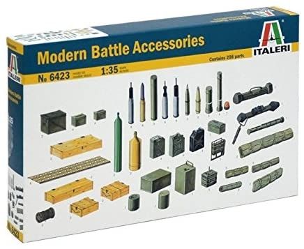 ITA6423 - Modern combat accessories to assemble and paint - 1