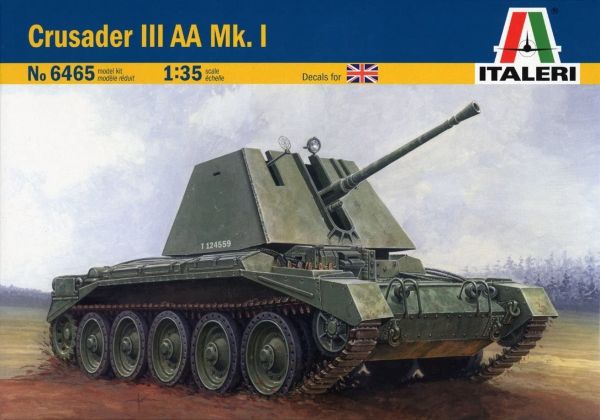 ITA6465 - Tank Crusader III AA MK.I to assemble and paint - 1