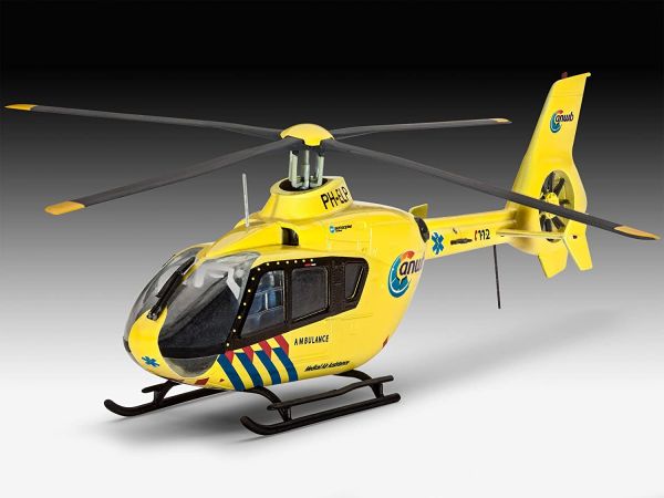 REV64939 - Model set Airbus Helicopters EC135 ANWB with painting to assemble - 1