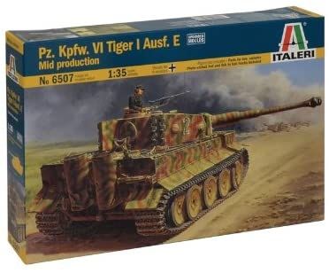 ITA6507 - Tank Pz.Kpfw.VI Tiger I Ausf.E mid-production to assemble - 1