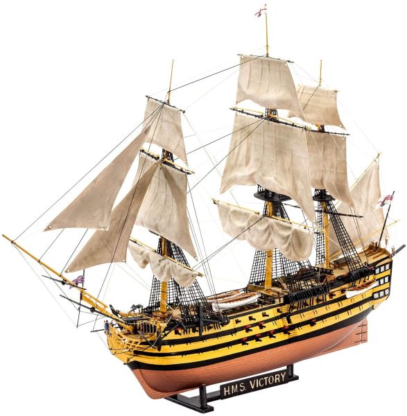 REV65408 - HMS VICTORY boat to assemble and paint - 1