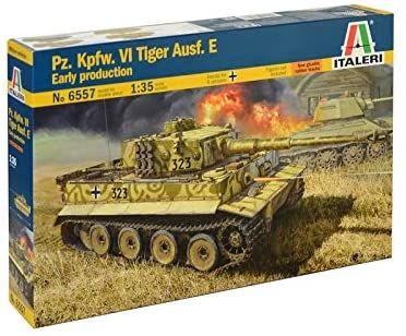 ITA6557 - PZ tank. KPFW. VI TIGER AUSF. IS to be assembled and painted - 1