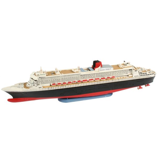 REV65808 - Model Set Queen Mary 2 with paint to assemble - 1