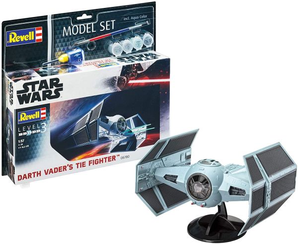 REV66780 - Model set Darth Vader TIE Figher STAR WARS with painting to assemble - 1