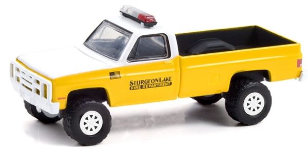 GREEN67010C - CHEVROLET M1008 4x4 1987 Minnesota Fire Department FIRE & RESCUE in Blister Pack - 1