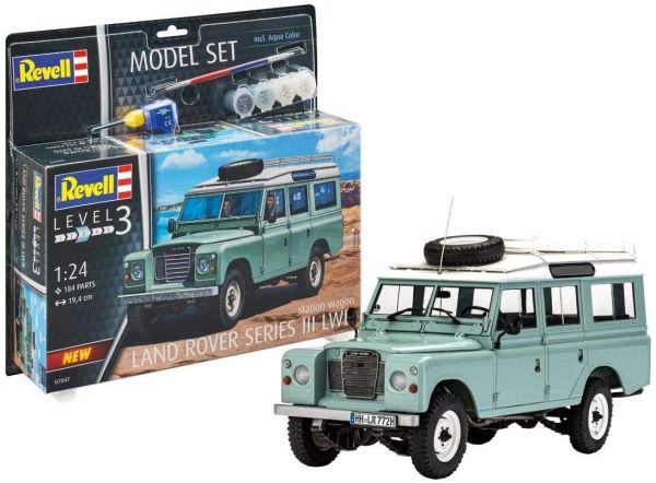 REV67047 - LAND ROVER SERIES III model set with painting to assemble - 1