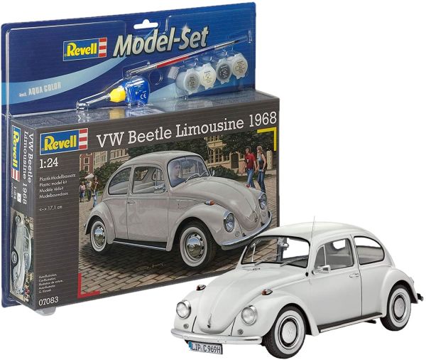 REV67083 - Model set VOLKSWAGEN Beetle 1968 with painting to assemble - 1