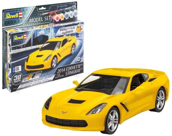 REV67449 - Model set CORVETTE Stingray 2014 with painting to assemble - 1