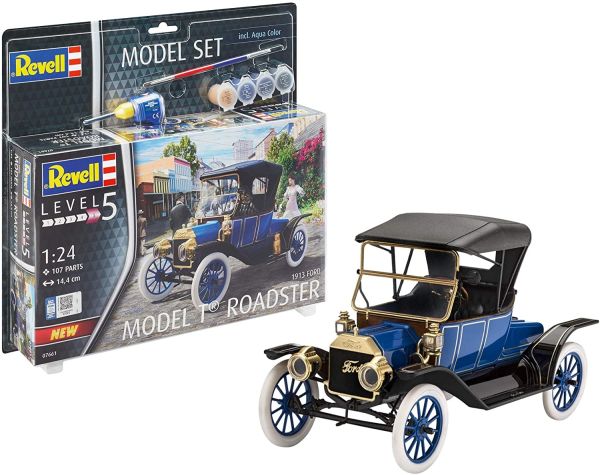 REV67661 - Model set FORD model T 1913 with painting to assemble - 1