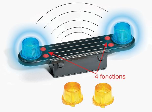 BRU2801 - Beacon light and sound for BRUDER toys - 1