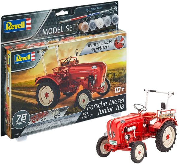 REV67820 - Model set PORSCHE Junior 108 with painting to assemble - 1