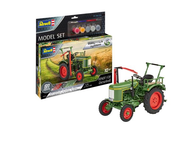 REV67822 - Model Set FENDT F20 Dieselross with paint to assemble - 1