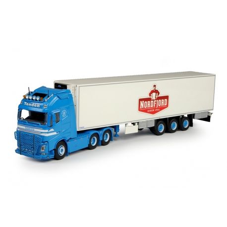 TEK68115 - VOLVO FH04 XL 6x4 With TENDEN 3-axle refrigerated trailer - 1