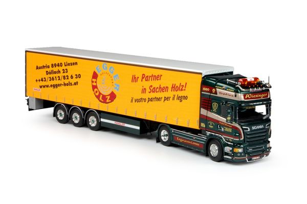 TEK68835 - SCANIA R09 Topline 4x2 with WIESINGER 3-axle trailer - 1