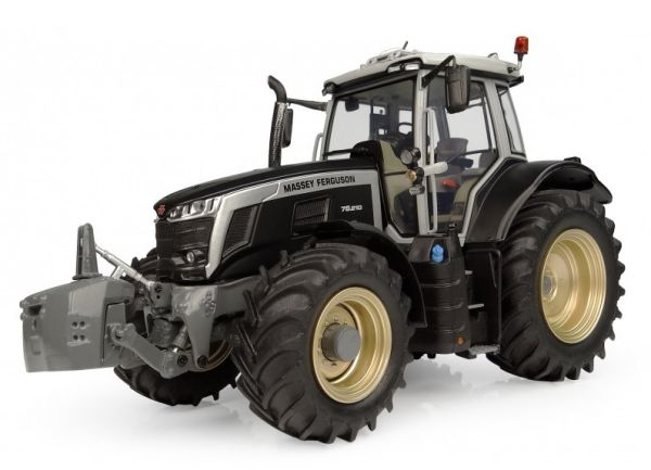 UH7207 - MASSEY FERGUSON 7S.210 Noir Mat avec jantes dorées – Limité à 750ex. - 1