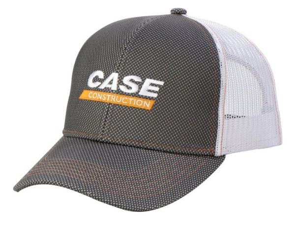 721264 - Grey cap with white mesh back CASE IH Construction - 1