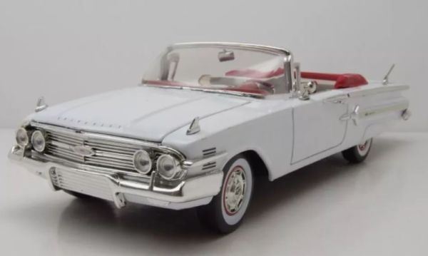 MMX73110BLANC - CHEVROLET Impala convertible 1960 White - 1