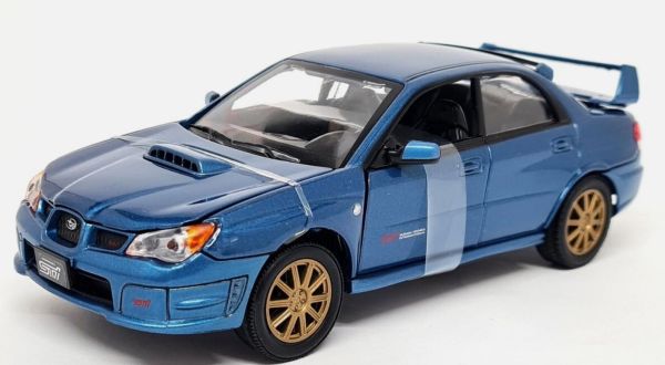 MMX73330BLEU - SUBARU Impreza WRX STI Blue - 1